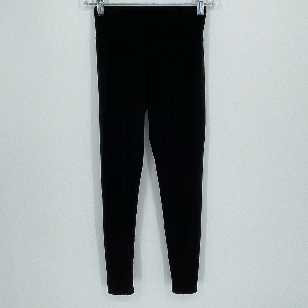 Aerie Women's Black Chill High Waisted Stretch Athleisure Yoga Leggings Size XS‎